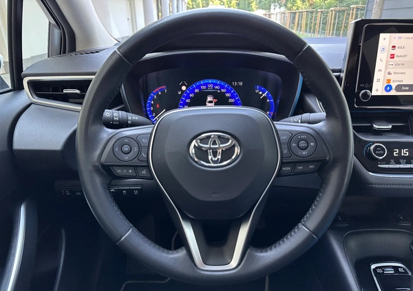 Toyota Corolla cena 109999 przebieg: 9505, rok produkcji 2022 z Chojnów małe 211